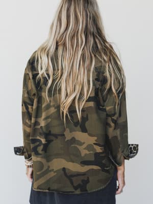 Wild about Camo Jacket - Camo Green L / Camo Green