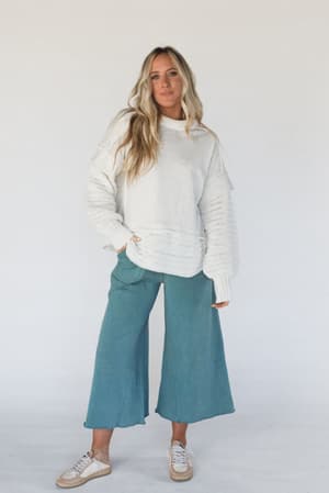 moonrise-layered-sweater-top-heather-cream/Cream