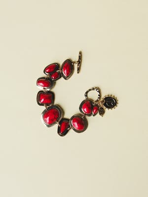 Honey Stone Bracelet: undefined