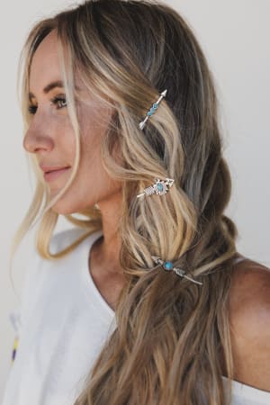 Rustic Arrows Hair Pin Set: undefined