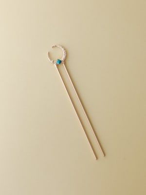 Moonlit Nights Hair Pin - Gold OS / Gold