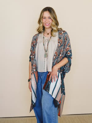 Boho Wonders Kimono: undefined