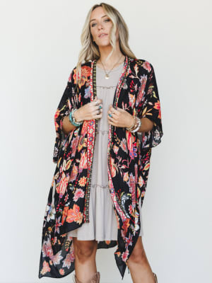 Floral Desert Kimono - San Marino OS / San Marino