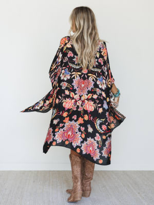 Floral Desert Kimono - San Marino OS / San Marino