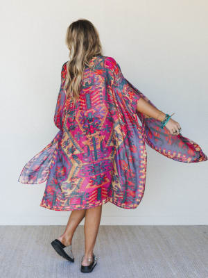 Garden of Color Kimono - Valencia OS / Valencia