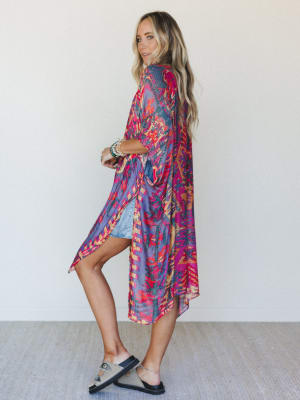 Garden of Color Kimono - Valencia OS / Valencia