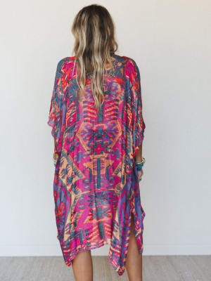 Garden of Color Kimono - Valencia OS / Valencia