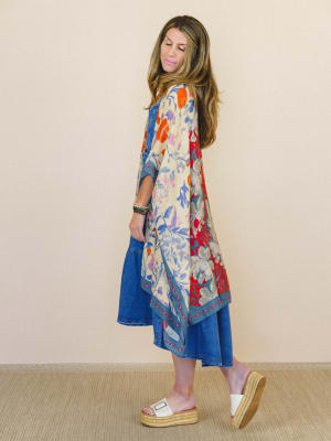 Soft Petals Kimono - Phyllis OS / Phyllis