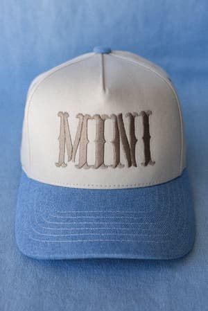 Mama & Mini Baseball Hat Bundle in Beige from 3BN