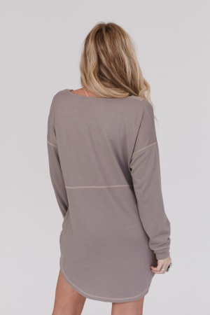 meadow-long-sleeve-tunic-dress-mushroom/Mushroom