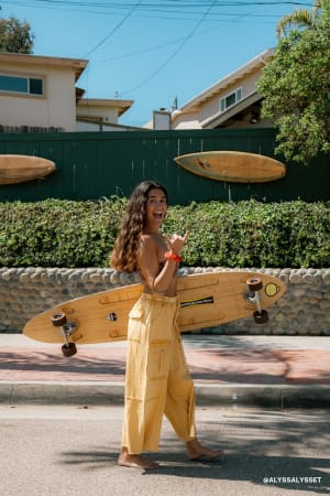 Game On Cargo Wide Leg Pant: undefined