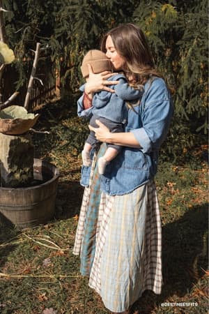 western-charm-checkered-dress-mint/Mint