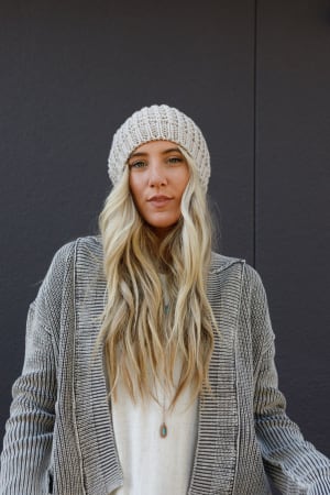 aspen-waffle-knit-faux-fur-beanie-mocha/Mocha