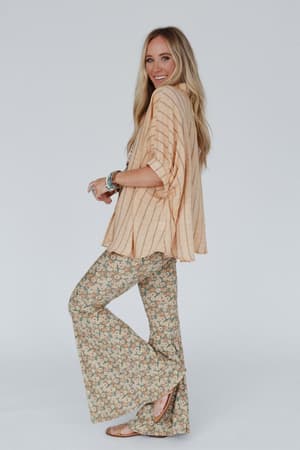 dream-in-flowers-flare-pants-natural-denim/Denim Khaki