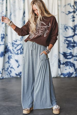 The Nest Laynie Wide Leg Pants: undefined