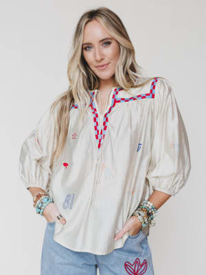 Spring is Here Blouse: undefined