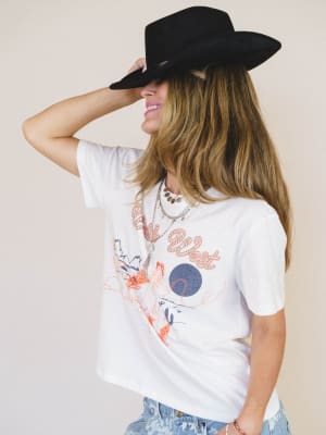 Wild West Tee - Off White L / Off White