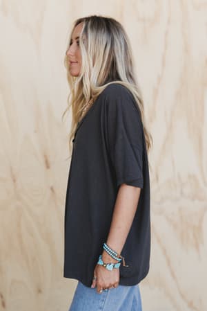 tash-v-neck-tee-charcoal/Gray