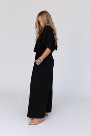 on-repeat-open-back-ruffle-jumpsuit-black/Black