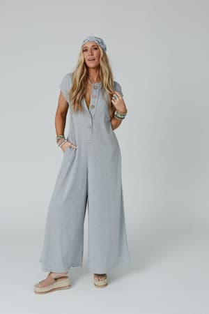 davina-wide-leg-jumpsuit-heather-gray/Heather Gray