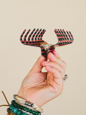 Avery Clip - Stripe Orange OS / Stripe Orange