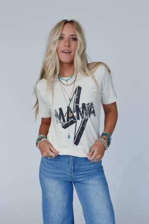 Electric Mama Graphic Tee: undefined