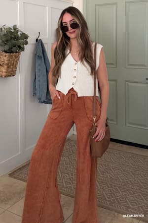 Relaxing Robin Wide Leg Pant: undefined