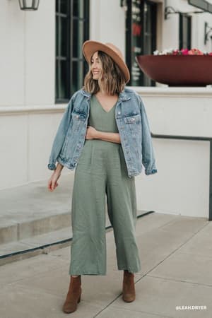 Weekender Puff Sleeve Jumpsuit: undefined