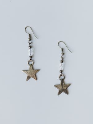 Macey Star Earrings: undefined