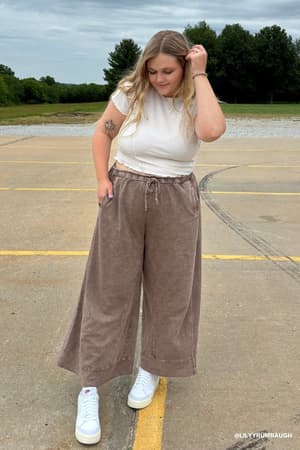 Relaxed Vibes Wide Leg Pants: undefined