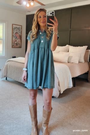 The Nest Sweet Nothings Baby Doll Dress: undefined
