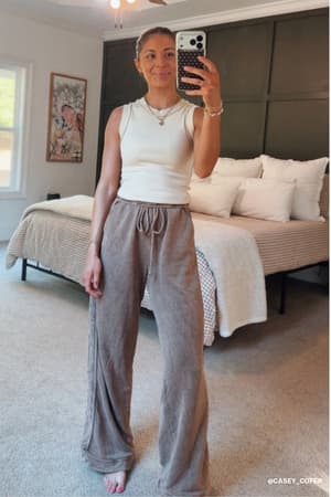 So Comfy Wide Leg Pant Full Length: undefined