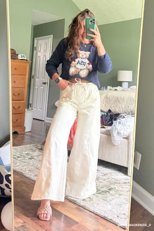 Surf's Up Wide Leg Jeans: undefined
