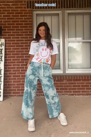The Nest So Comfy Wide Leg Denim Pant: undefined