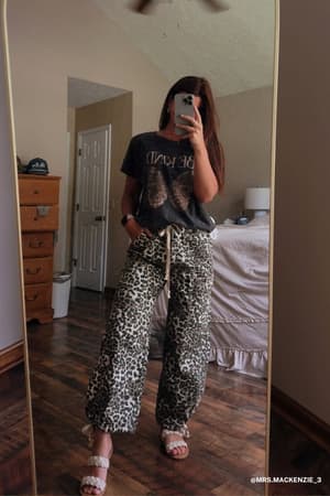 Effortless Edge Wide Leg Jogger Pants: undefined