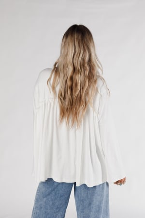 solid-serenity-long-sleeve-babydoll-top-ivory/Ivory
