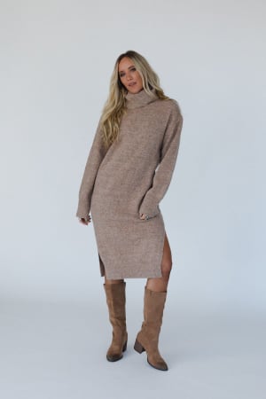rustic-grace-sweater-dress-latte/Latte