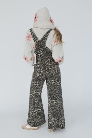 milly-distressed-hem-wide-leg-overall-animal-multi/Brown Leopard