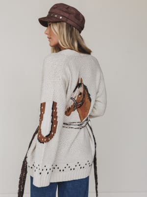 Retrofolk Cardigan: undefined