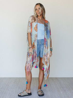 Color Dream Kimono - Blooming Field OS / Blooming Field