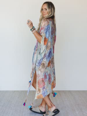 Color Dream Kimono - Blooming Field OS / Blooming Field