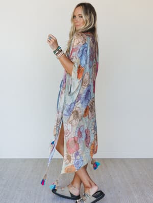 Color Dream Kimono - Blooming Field OS / Blooming Field