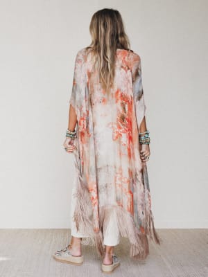 Watercolor Kimono - Nottingham OS / Nottingham