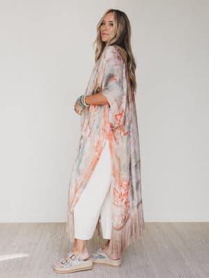 Watercolor Kimono - Nottingham OS / Nottingham