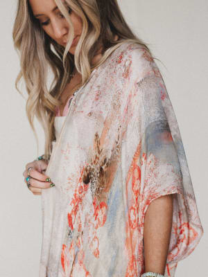 Watercolor Kimono - Nottingham OS / Nottingham