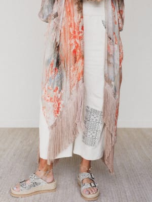 Watercolor Kimono - Nottingham OS / Nottingham