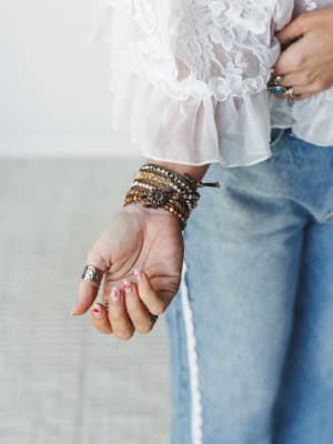 Kelly Wrap Bracelet - Robins Egg OS / Robins Egg