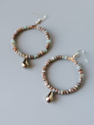 Marta Earring - Natural OS / Natural