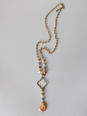 Alani Necklace - Taupe OS / Taupe