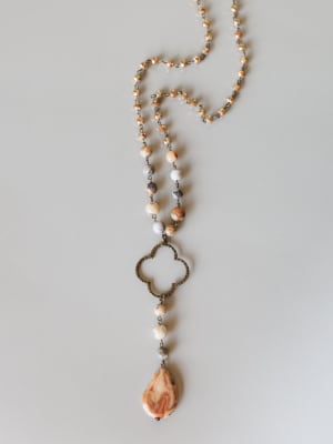 Alani Necklace - Taupe OS / Taupe